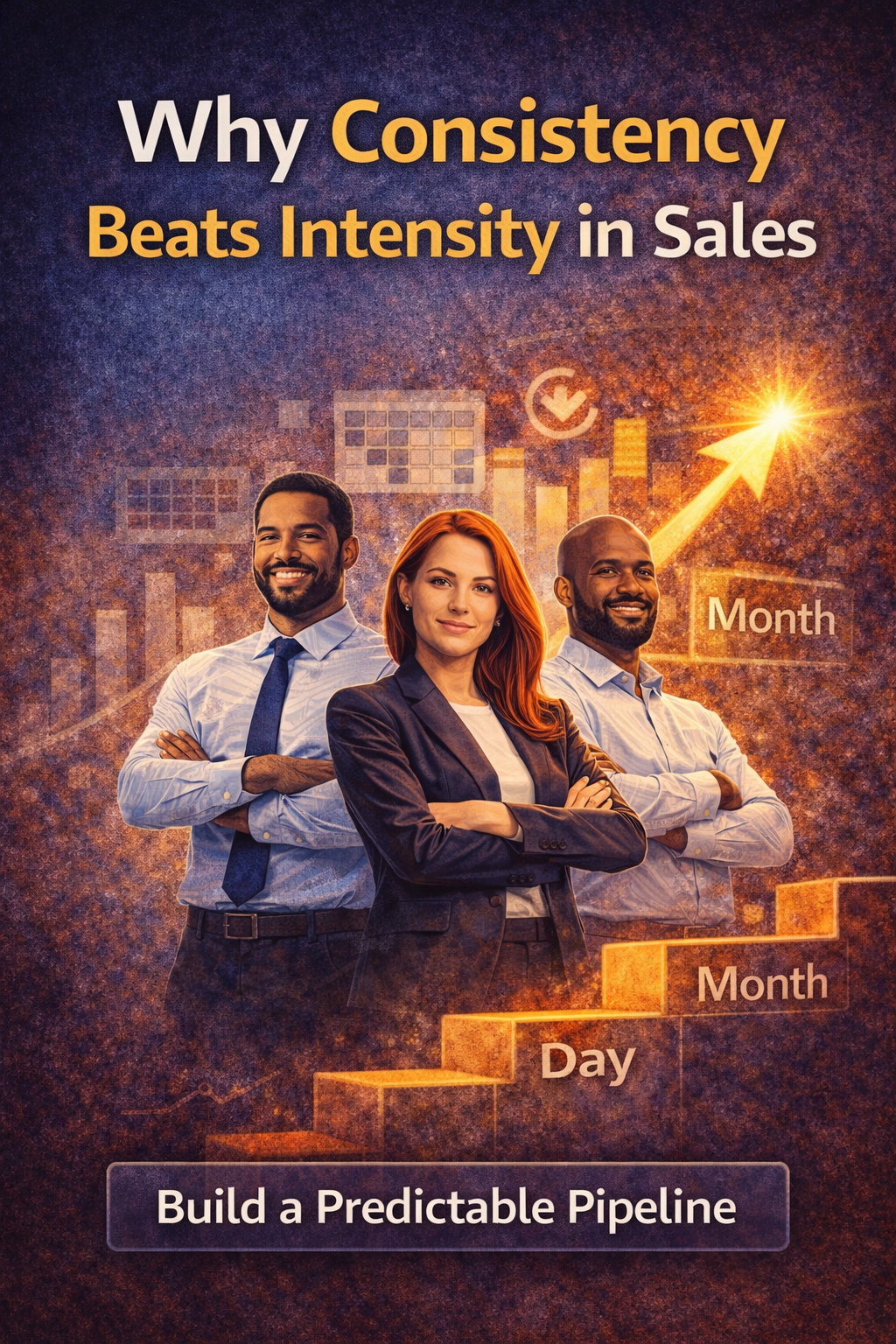 Why Consistency Beats Intensity in Sales | Build a Predictable Pipeline