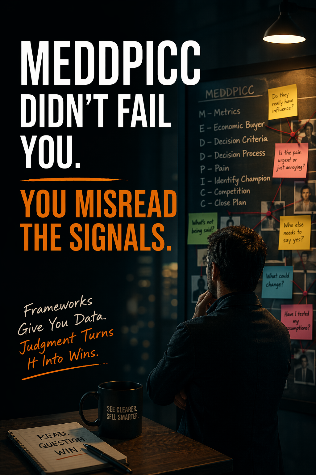 MEDDPICC Didn’t Fail You. You Misread the Signals.