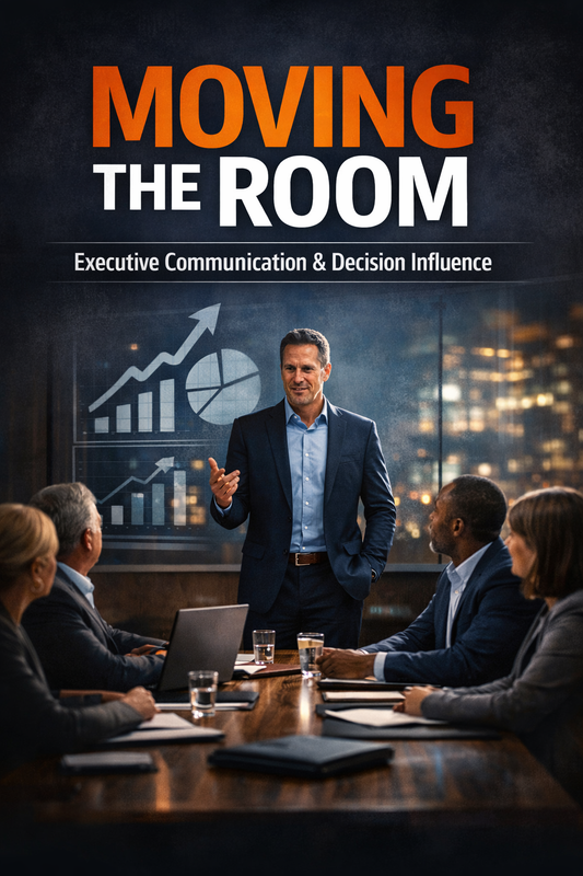Moving the Room: Why Executive Communication Breaks — And How Strong Sellers Fix It