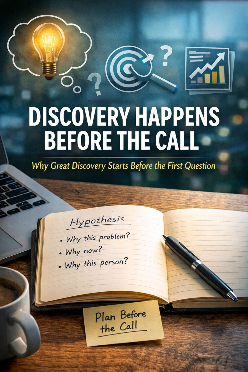 Why the Best Discovery Never Starts with a Question.
