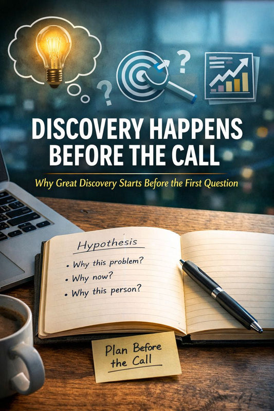 Why the Best Discovery Never Starts with a Question.