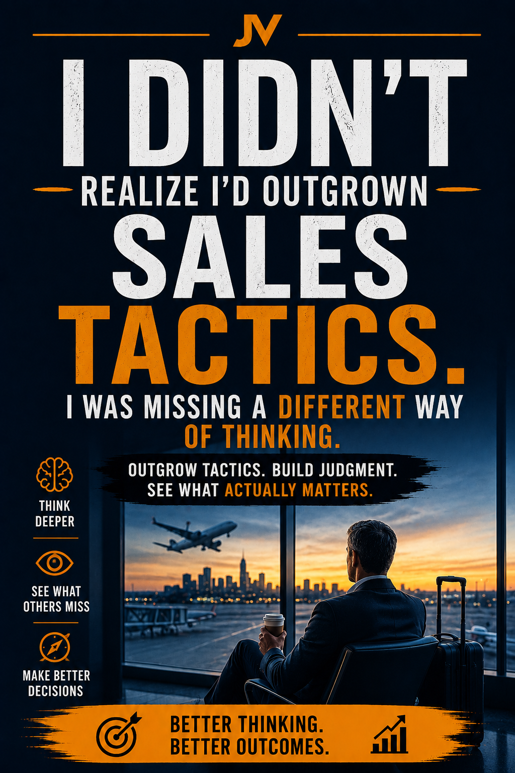 I Didn't Realize I'd Outgrown Sales Tactics...Looking back, I wasn't missing another framework. I was missing a different way of thinking.