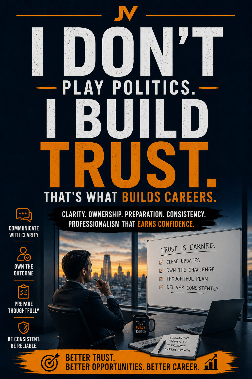 I Used to Say, "I Don't Play Politics."