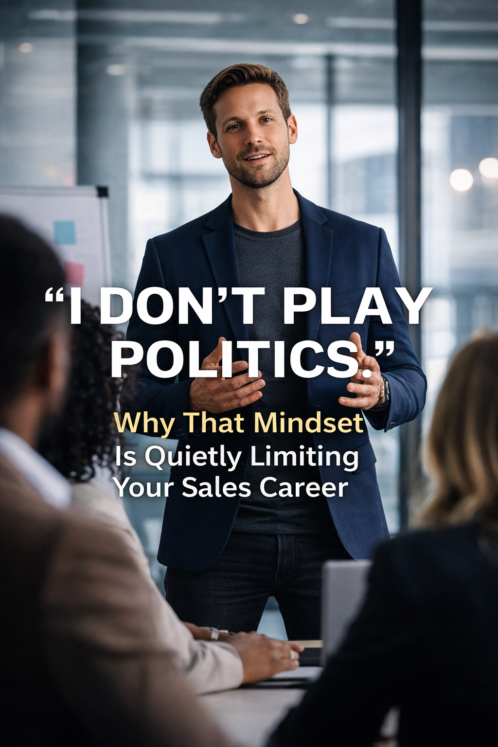 “I Don’t Play Politics.” Why That Mindset Is Quietly Limiting Your Sales Career