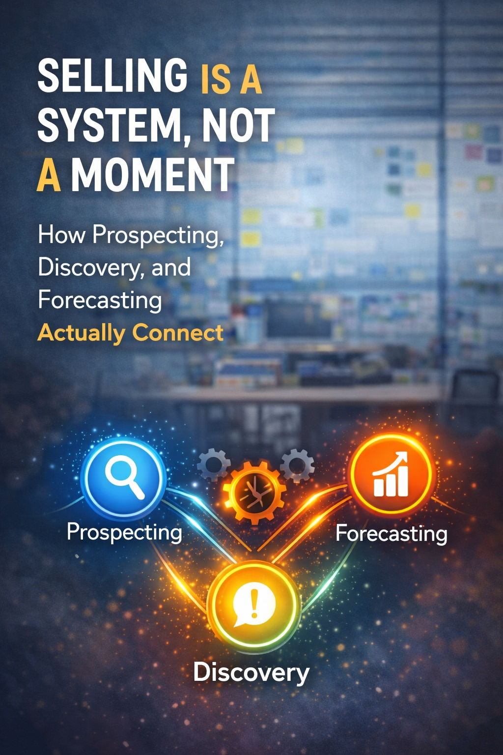 Selling Is a System, Not a Moment: How Prospecting, Discovery, and Forecasting Actually Connect
