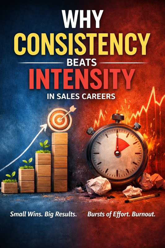 Why Consistency Beats Intensity in Sales Careers