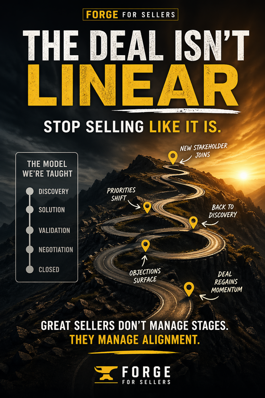The Deal Isn’t Linear—Stop Selling Like It Is
