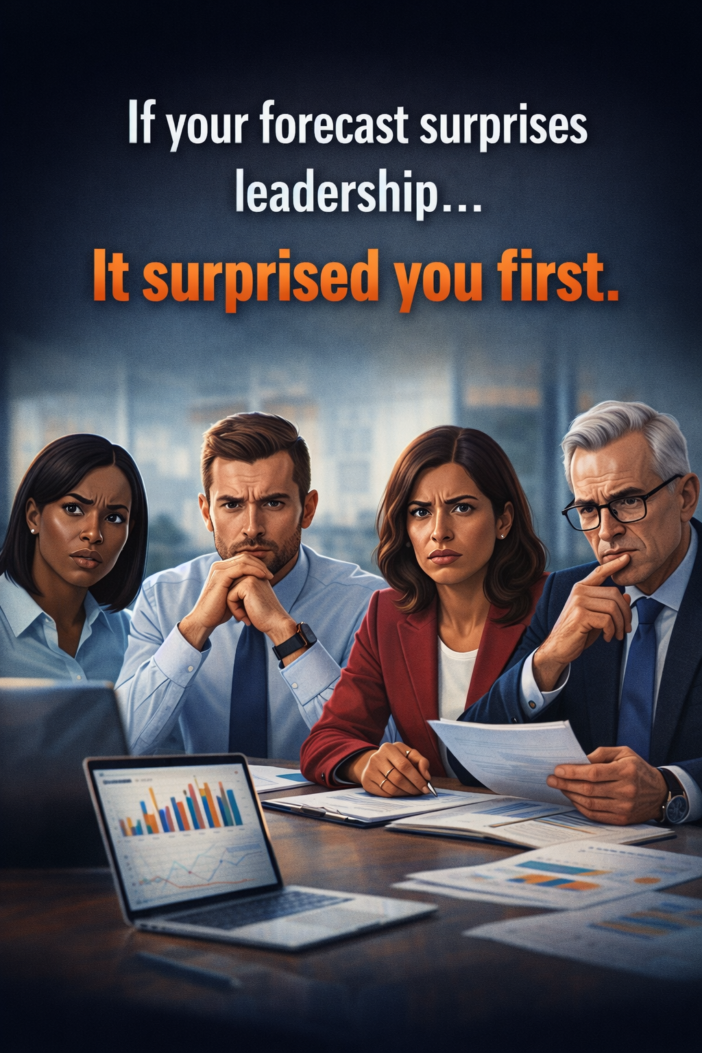 If Your Forecast Suprises Your Leaders, It Surprised You First